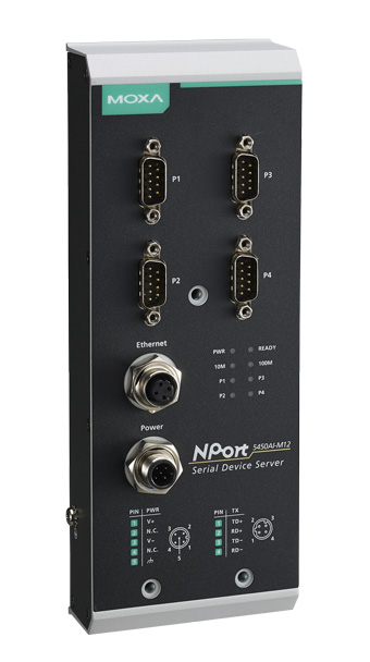 NPort 5450AI-M12-T